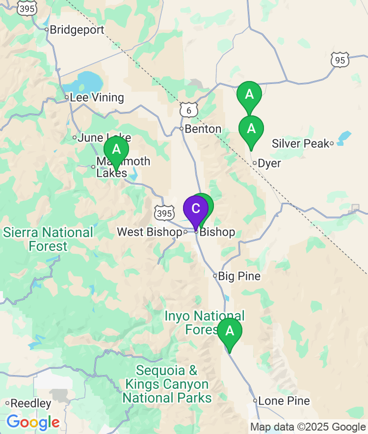 Bishop Available Airport Options